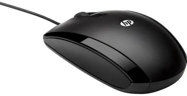 Alt view image 5 of 12 - HP X500 Wired Mouse - Optical - Cable - USB - Scroll Wheel - 3 Button(s) - Symmetrical