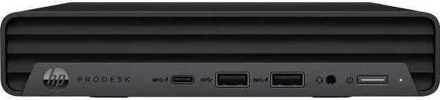 Main image of HP Business Desktop ProDesk 600 G6 Desktop Computer - Intel Core i5 10th Gen i5-10500T Hexa-core (6 Core) 2.30 GHz - 16 GB RAM DDR4 SDRAM - 256 GB SSD - Desktop Mini - Intel UHD Graphics 630 DDR4 SDRA