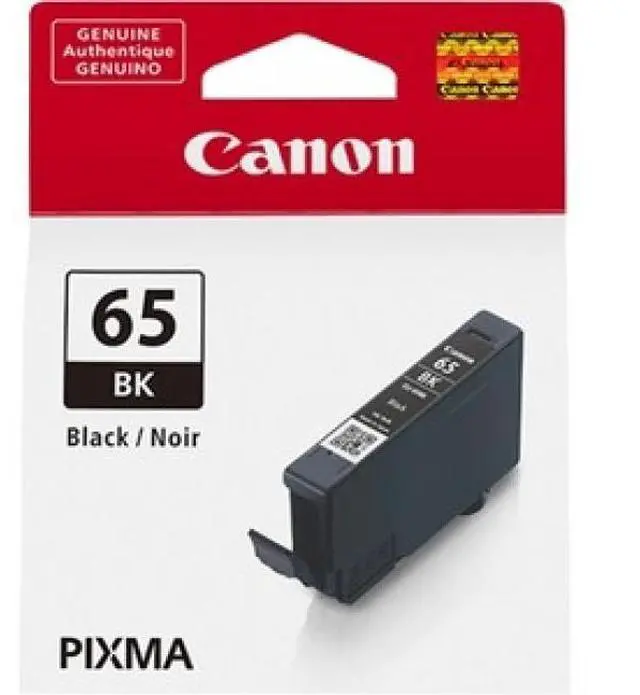Alt view image 3 of 10 - Canon CLI-65 Black Ink Tank for PIXMA Pro-200 Printer #4215C002