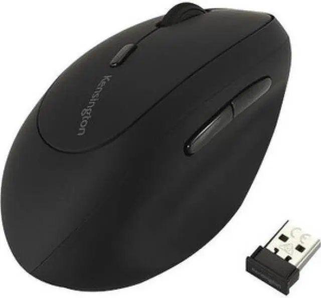 Alt view image 3 of 14 - Kensington ProFit Left-Handed Ergo Wireless Mouse K79810WW
