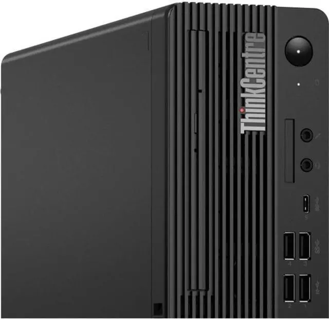 Alt view image 5 of 20 - Lenovo ThinkCentre M720e 11DC0036US Desktop Computer - Intel Core i5 10th Gen i5-10400 Hexa-core (6 Core) 2.90 GHz - 16 GB RAM DDR4 SDRAM - 256 GB SSD - Small Form Factor - Black - Windows 10 Pro 64-b
