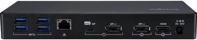 Alt view image 3 of 20 - Kensington SD4850P USB-C 10Gbps Dual Video Driverless Docking Station