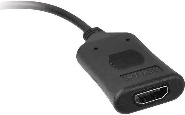 Alt view image 10 of 15 - SIIG DisplayPort to HDMI Active Adapter