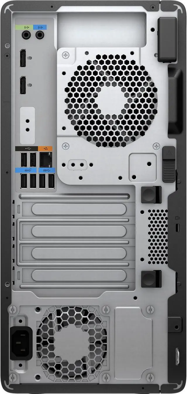 Alt view image 3 of 9 - HP Z2 G5 Workstation Tower Computer i7-10700 16GB 512GB SSD Black 2X3M9UT