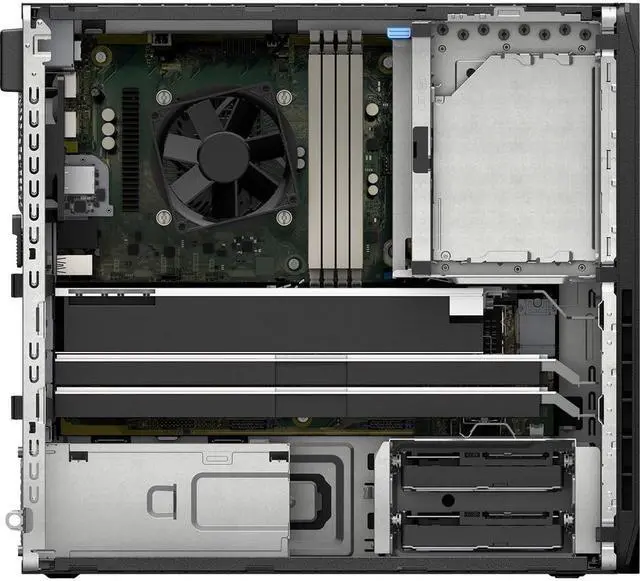 Alt view image 4 of 8 - HP Z2 G5 Workstation - 1 x Intel Core i7 Octa-core (8 Core) i7-10700 10th Gen 2.90 GHz - 16 GB DDR4 SDRAM RAM - 512 GB SSD - Tower - Black - Serial ATA/600 Controller - 0, 1 RAID Levels - Intel Optane