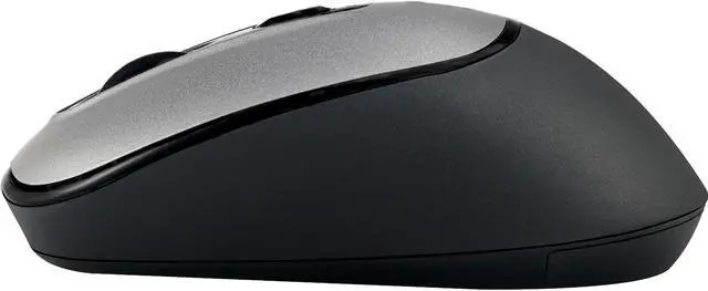 Alt view image 6 of 20 - Adesso iMouse A10 Antimicrobial 1600dpi 2.4GHz Wireless Mouse - Black/Silver