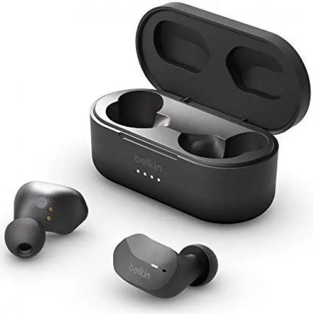 Alt view image 6 of 17 - Belkin AUC001BTBK SoundForm True Wireless In-Ear Headphones - Black