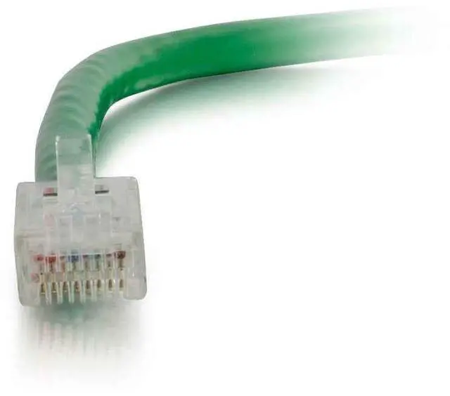 Alt view image 3 of 4 - C2G 04129 Cat6 Cable - Non-Booted Unshielded Ethernet Network Patch Cable, Green (3 Feet, 0.91 Meters)