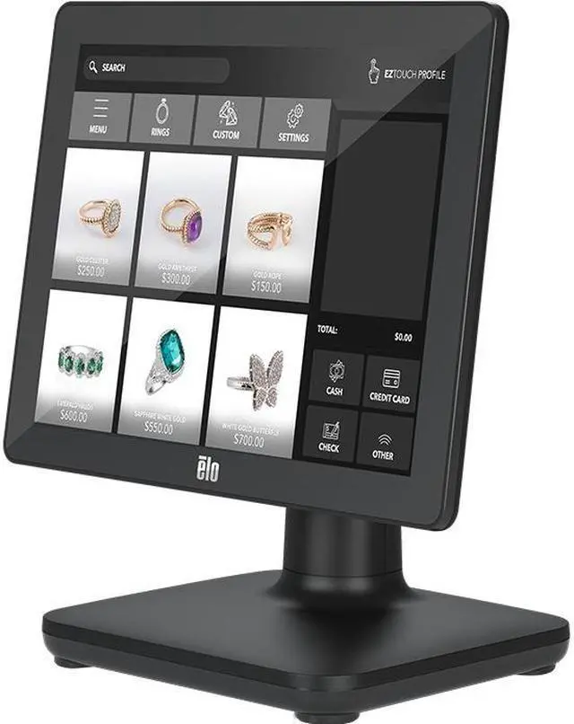 Alt view image 4 of 12 - Elo EloPOS i3 POS Terminal E931896