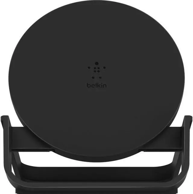 Alt view image 8 of 20 - Belkin Boost Charge 10W Qi Certified Wireless Fast Charging Pad for iPhone or Android, Charge Your Devices Ultra-Fast to Get You Back to What's Important, Black
