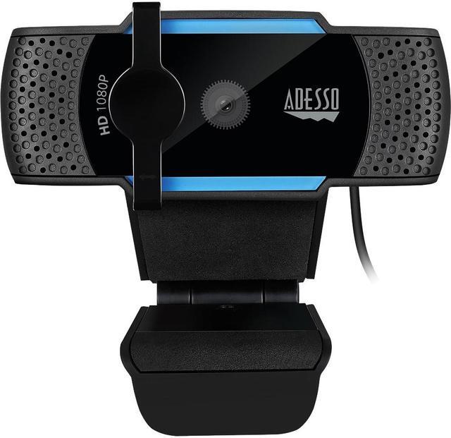 Alt view image 13 of 20 - Adesso CyberTrack H5 CyberTrack H5 1080p HD USB Auto Focus Webcam with Built-In Dual Microphone
