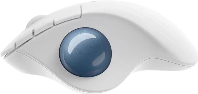 Alt view image 7 of 20 - Logitech ERGO M575 Wireless Trackball Mouse - Easy thumb control, precision and smooth tracking, ergonomic comfort design, for Windows, PC and Mac with Bluetooth and USB capabilities - Off White