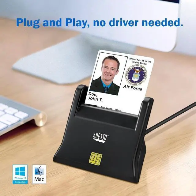 Alt view image 5 of 13 - SCR-300 Smart Card Reader USB SCR300