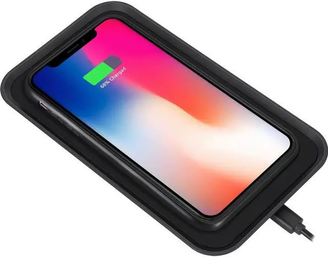 Alt view image 4 of 13 - Adesso AUH-1030 10W Max Qi-Certified 3 Coils Wireless Charging Pad