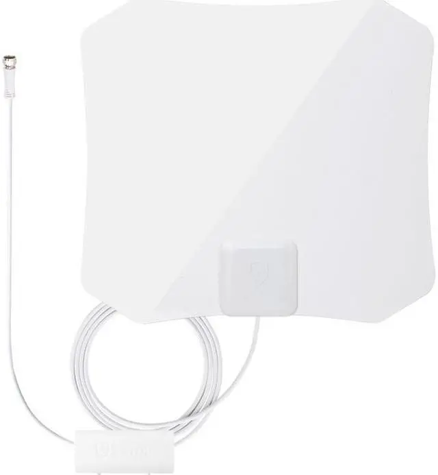 Alt view image 8 of 19 - ANTOP Digital Indoor HDTV Antenna 30-45 Mile Range w/Smartpass Amplifier