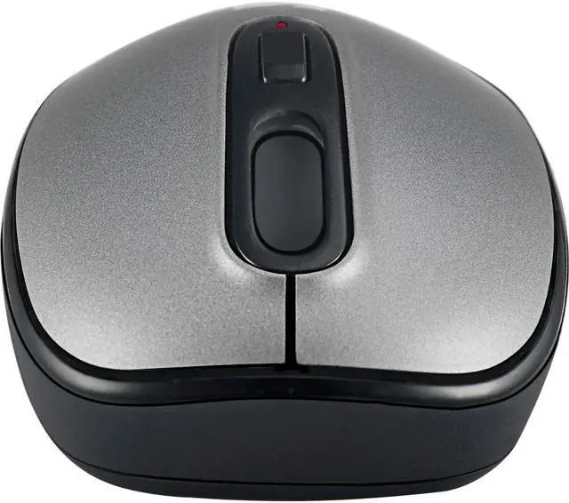 Alt view image 7 of 20 - Adesso iMouse A10 Antimicrobial 1600dpi 2.4GHz Wireless Mouse - Black/Silver