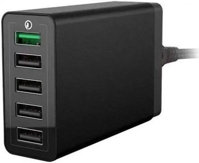 Alt view image 2 of 3 - 5PORT 40W 8AMP USBA CHARGER