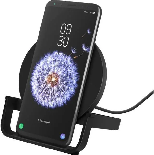 Alt view image 6 of 20 - Belkin Boost Charge 10W Qi Certified Wireless Fast Charging Pad for iPhone or Android, Charge Your Devices Ultra-Fast to Get You Back to What's Important, Black