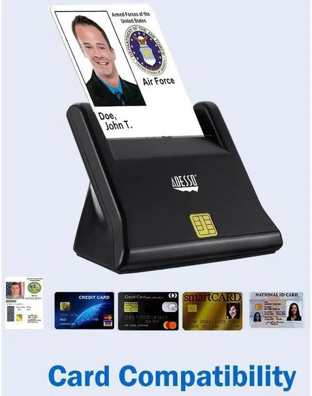 Alt view image 6 of 13 - SCR-300 Smart Card Reader USB SCR300