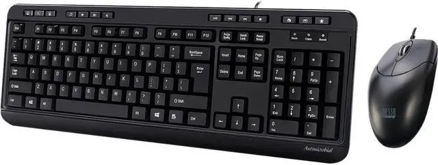 Alt view image 8 of 18 - Adesso Akb-132Cb - Antimicrobial Multimedia Desktop Keyboard And Mouse