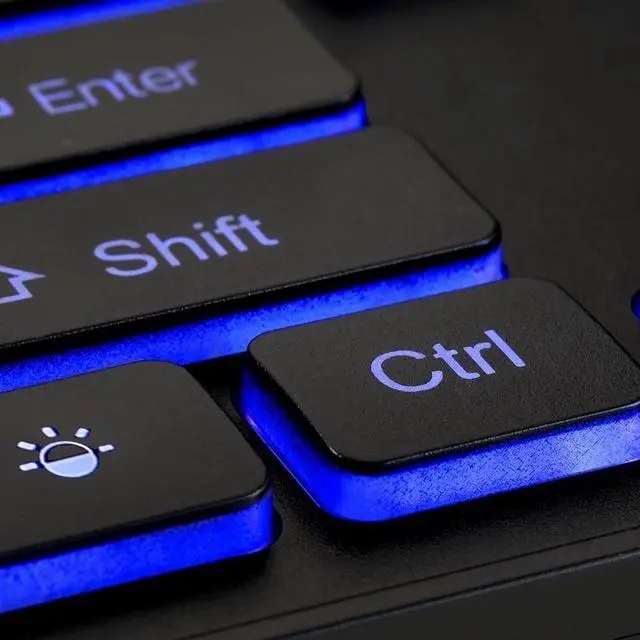 Alt view image 5 of 20 - ADESSO AKB-139EB ADESSO 2X LARGE PRINT , ON AND OFF ILLIMINATED BACKLIGHT USB KEYBOARD, INTERNE