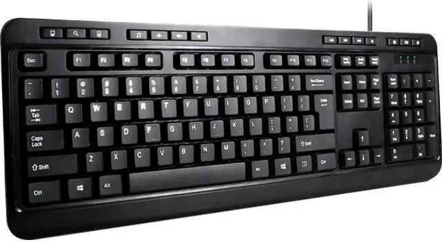 Alt view image 5 of 18 - Adesso Akb-132Cb - Antimicrobial Multimedia Desktop Keyboard And Mouse