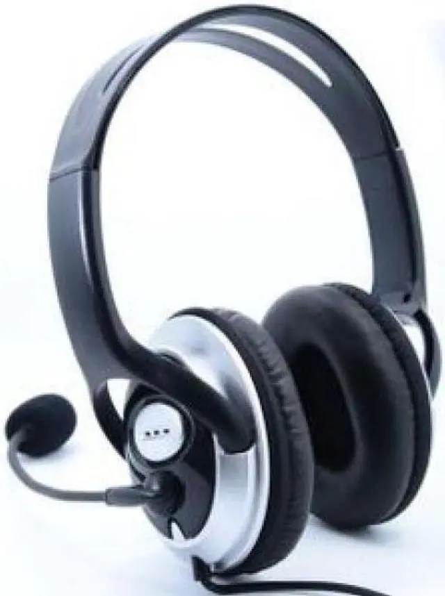 Alt view image 2 of 18 - Spracht Noise-Canceling Stereo On-the-Ear Computer Headset Black (ZUMWDUSB2)