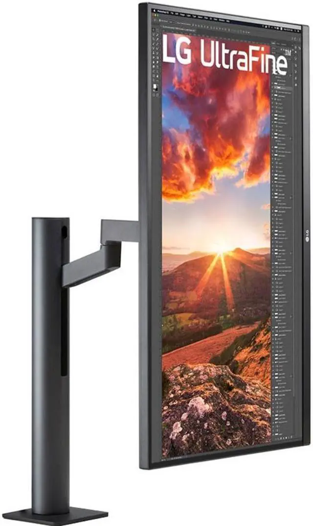 Alt view image 11 of 20 - LG 27" IPS UHD IPS Monitor for Business with Ergonomic Stand 5 ms FreeSync (AMD Adaptive Sync) HDMI, DisplayPort, USB, Audio Flat Panel UltraFine 27BN88U-B
