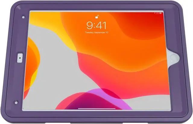Alt view image 3 of 11 - CTA Digital 360 Protective Case for Select 10.2 and 10.5 iPad Models Purple