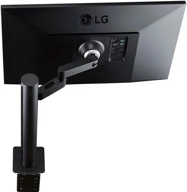 Alt view image 12 of 20 - LG 27" IPS UHD IPS Monitor for Business with Ergonomic Stand 5 ms FreeSync (AMD Adaptive Sync) HDMI, DisplayPort, USB, Audio Flat Panel UltraFine 27BN88U-B
