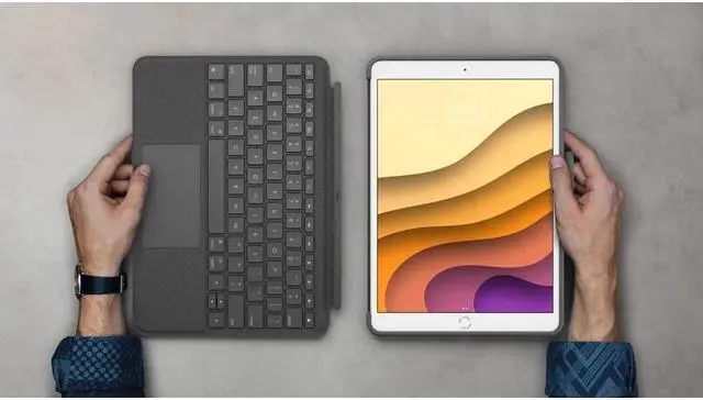 Alt view image 2 of 20 - LOGITECH 920-009608 LOGITECH COMBO TOUCH FOR IPAD, GRAPHITE, 7TH GENERATION