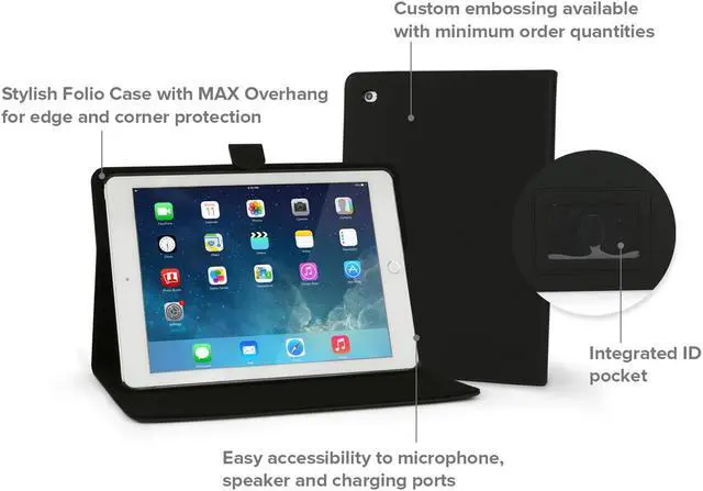 Alt view image 5 of 5 - Max Cases Black Guardian Case for iPad 7 10.2" (Black) Model AP-GC-IP7-BLK