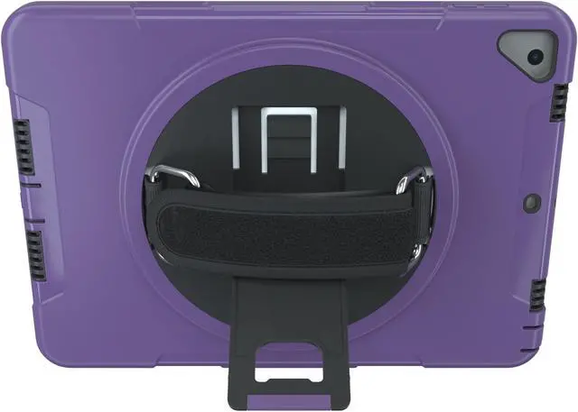 Alt view image 8 of 11 - CTA Digital 360 Protective Case for Select 10.2 and 10.5 iPad Models Purple