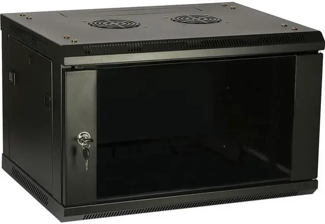 Alt view image 4 of 7 - 4XEM 6U Wall Mount Server Rack Cabinet