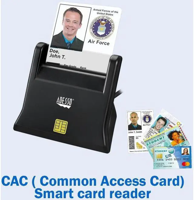 Alt view image 3 of 13 - SCR-300 Smart Card Reader USB SCR300