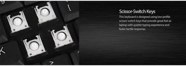 Alt view image 4 of 18 - Adesso Bluetooth Wireless SlimTouch Mini Keyboard WKB1100BB