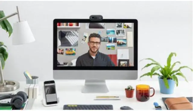 Alt view image 8 of 20 - Logitech C505e Webcam 30 fps USB 960001385