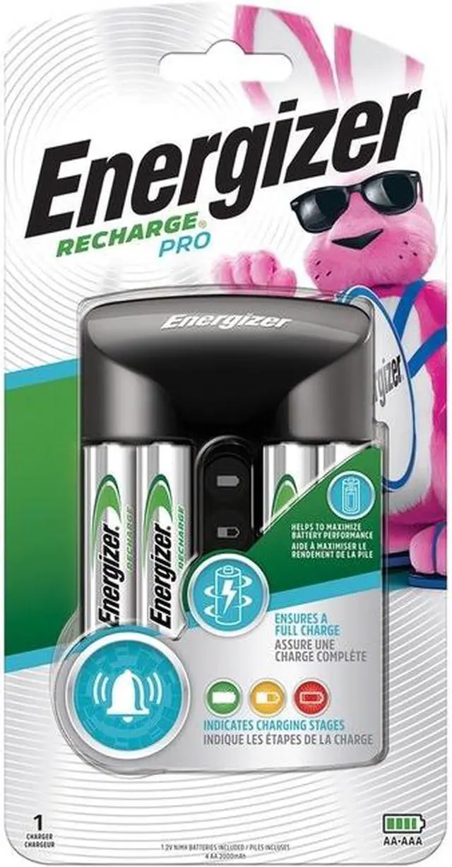 Alt view image 4 of 5 - ENERGIZER Recharge Pro AA AAA Ni-Mh Battery Charger