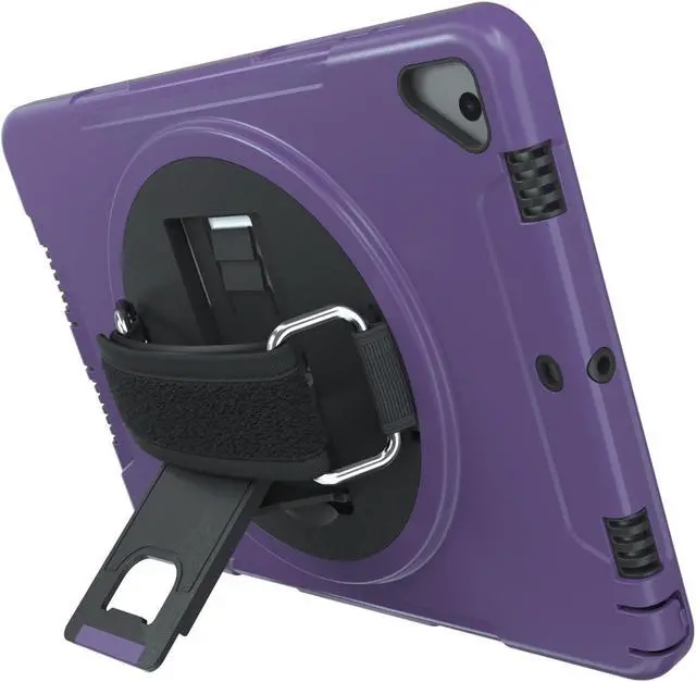Alt view image 6 of 11 - CTA Digital 360 Protective Case for Select 10.2 and 10.5 iPad Models Purple