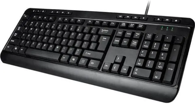 Alt view image 4 of 18 - Adesso Akb-132Cb - Antimicrobial Multimedia Desktop Keyboard And Mouse