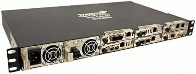 Alt view image 3 of 3 - Transition Networks ION106-AAB-NA 6 Slot Ac Ion Chassis With Redundant Ac Power Supply Bundle
