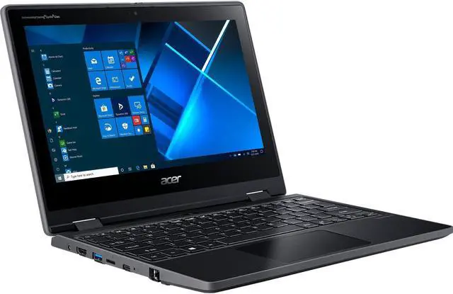 Alt view image 8 of 9 - Acer TravelMate Spin B311R-31 11.6" Touchscreen Laptop N4120 4GB 128GB W10P EDU