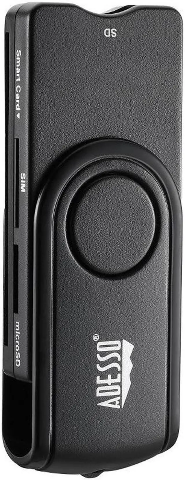 Alt view image 2 of 17 - Adesso SCR-200 Smart Card Reader SCR200