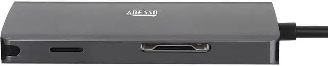 Alt view image 3 of 20 - Adesso 8-in-1 USB-C Multi-Port Docking Station TAA Compliant AUH4030