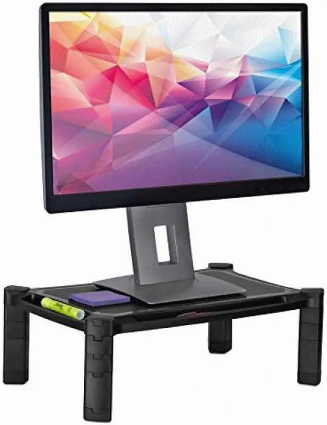 Alt view image 7 of 7 - Mount-It! Desktop Computer Monitor Riser for PC and Notebook Displays | 19 x 13 Inches