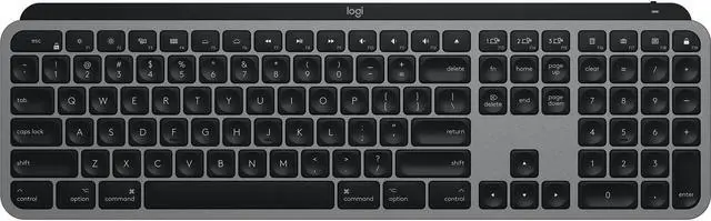 Alt view image 12 of 20 - Logitech MX Keys for Mac Keyboard 920009552