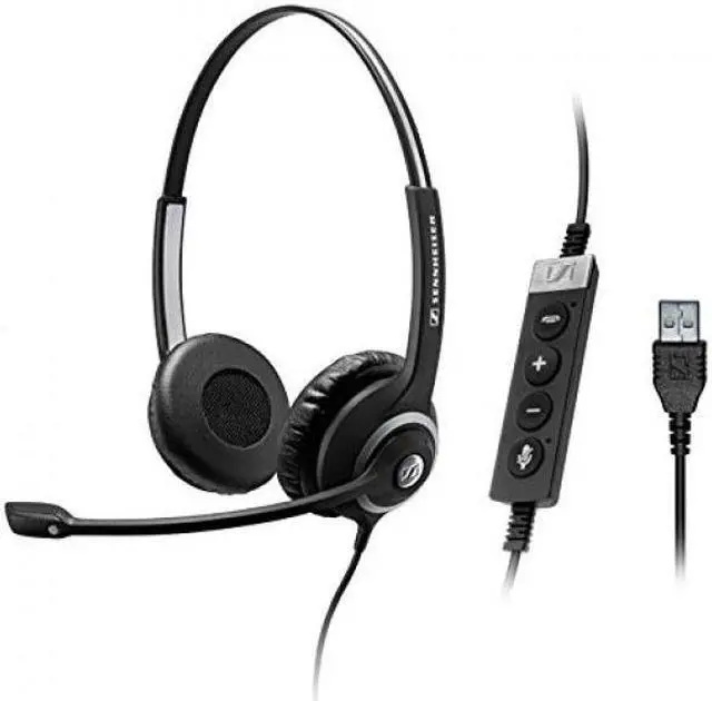 Alt view image 2 of 17 - Sennheiser EPOS I SENNHEISER IMPACT SC 260 USB MS II Noise Canceling Stereo Phone & Computer Headset (1000579)