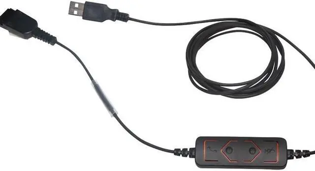 Alt view image 3 of 7 - DATA LOCKER AlphaTalk TAA Compliant Wired USB Headset