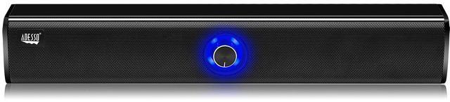 Alt view image 6 of 19 - Adesso Speaker Xtream S6 10Wx2 Bluetooth Wired dual mode Sound Bar Speaker RTL