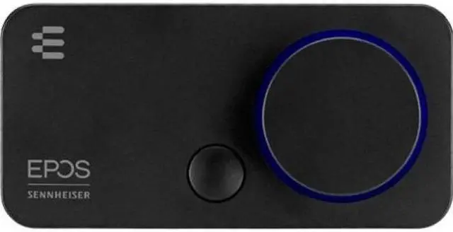 Alt view image 4 of 12 - EPOS Sennheiser EPOS GSX 300 USB Amplifier, Black